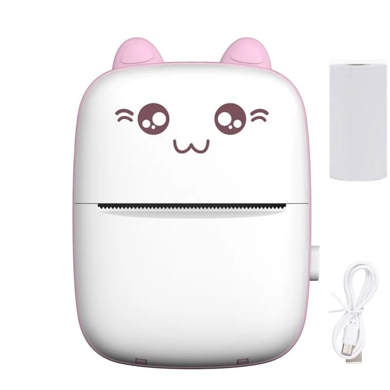 Thermal Printer + 10 rollos🚀Libera tu creatividad y potencia tu rendimiento